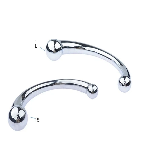 Anal Hook Elegant Ended 5858 Stainless Steel Double 0623